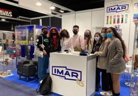 Foto de alumnos del Ies Fuente de la Peña en Ifema Madrid, para la página de visitas formativas